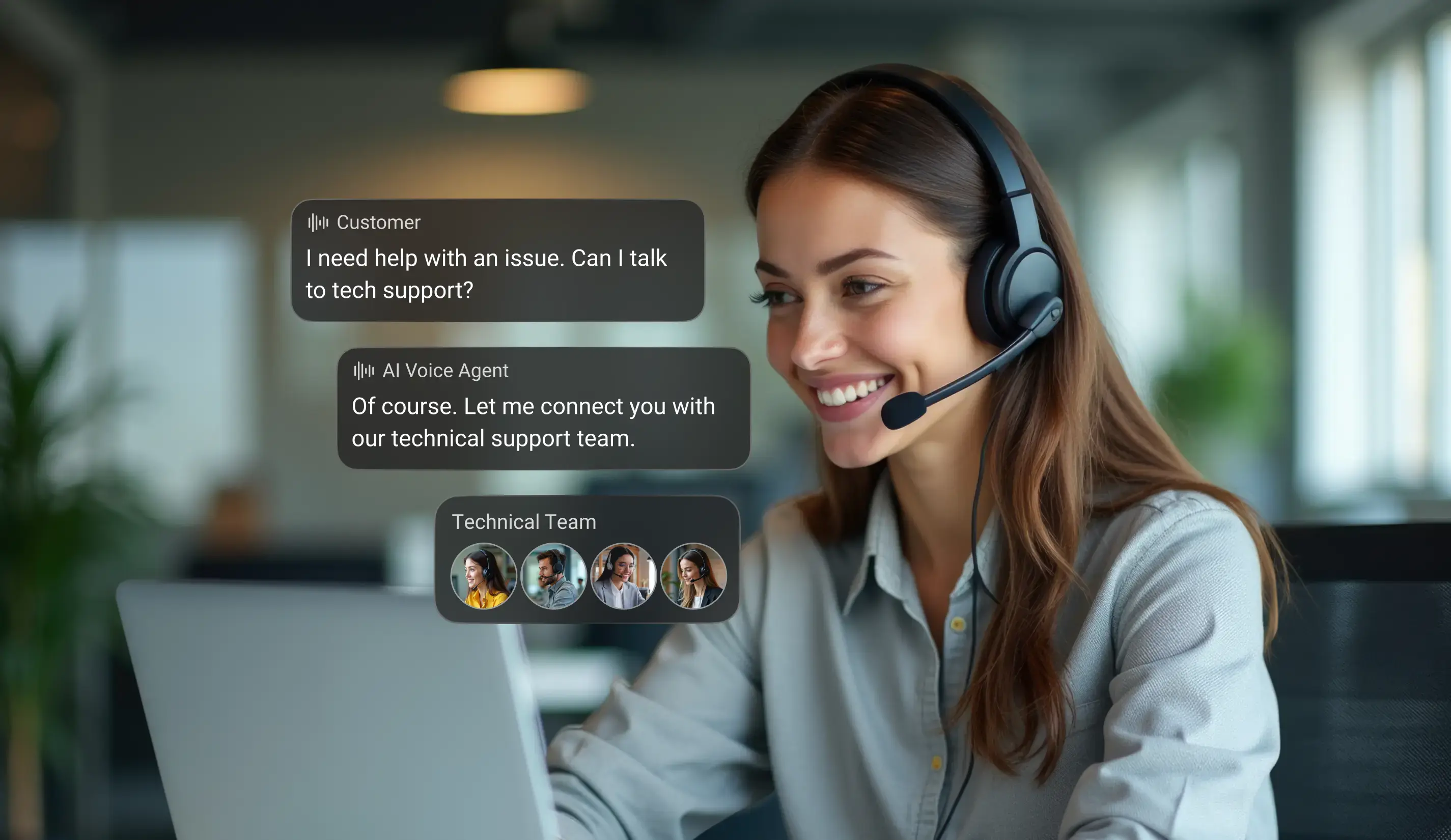 AI-Contact Center Technology: How does it make business agent's life easier?